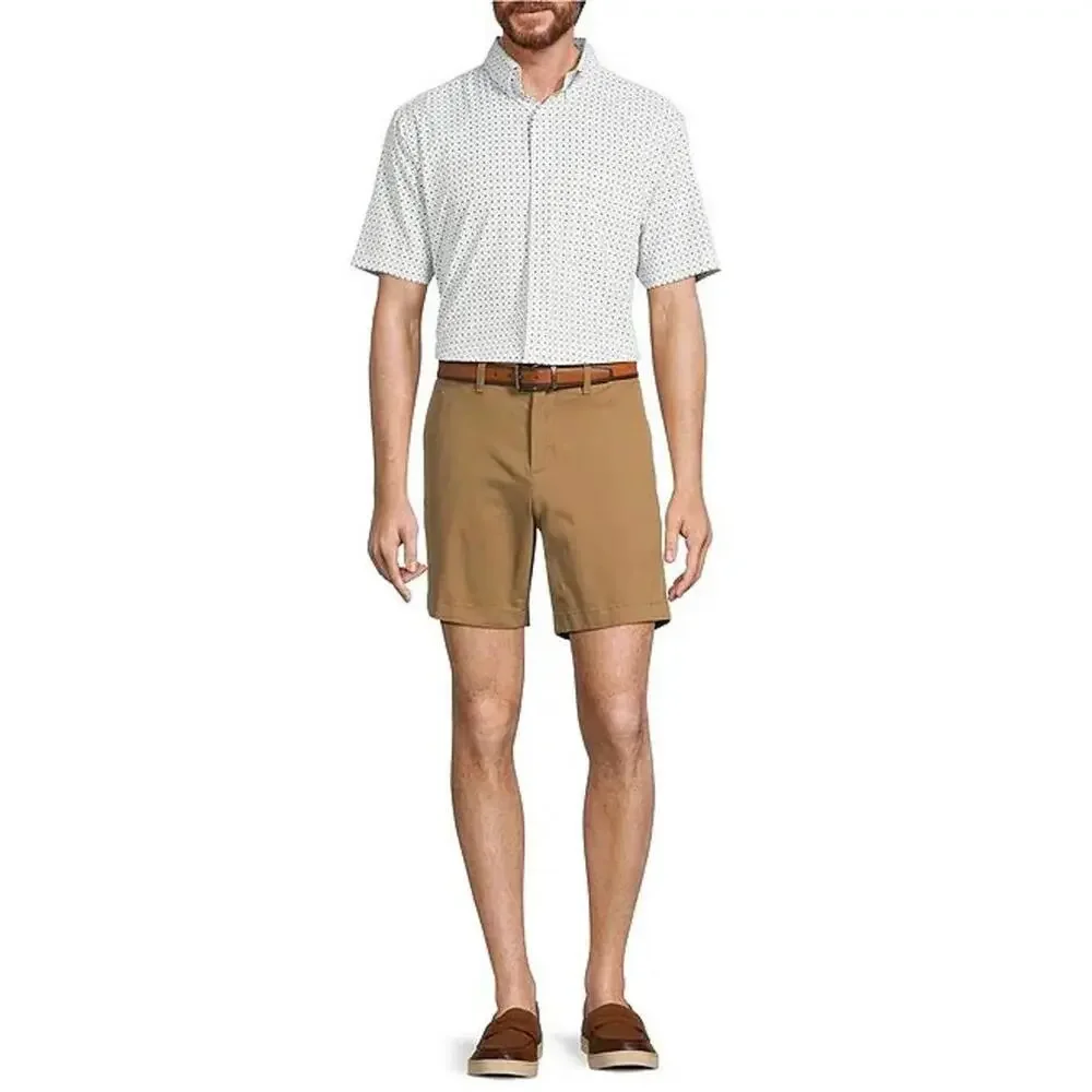 Roundtree & Yorke Casuals Flat Front 7